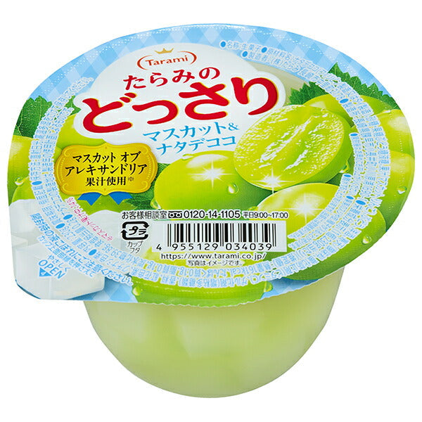 たらみ たらみのどっさり マスカット&ナタデココ 230g×24(6×4)個入