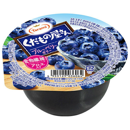 Tarami Fruit Shop Blueberry Jelly 160g x 36 (6 x 6) pieces [Shipped in Japan]