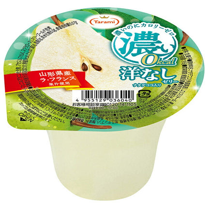 Tarami dark 0kcal pear jelly 195g x 24 (6 x 4) pieces [shipped in Japan]