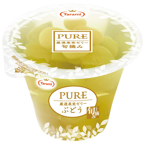 Tarami PURE Grape Jelly 270g x 18 (6 x 3) [Ships from Japan]