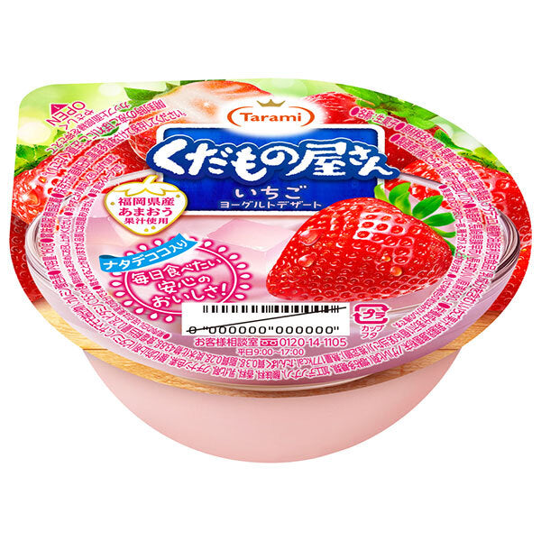 Tarami Fruit Shop Strawberry Yogurt Dessert 160g x 36 (6 x 6) [Ships from Japan]