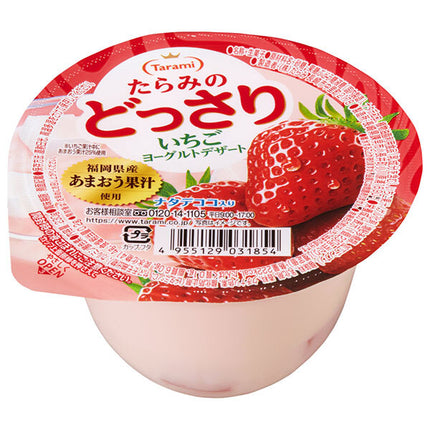 たらみ たらみのどっさり いちごヨーグルトデザート 230g×24(6×4)個入【日本出荷】