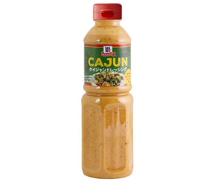 Yuki Foods MC Cajun Dressing 480ml plastic bottle x 6 pieces [shipped in Japan]