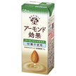 Glico Dairy Almond Effect Almond Milk Latte Sugar Free 200ml paper pack x 24 pieces [Shipped in Japan]