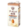 Glico Dairy Almond Effect 3 kinds of nuts, no added sugar, 1000ml paper pack x 6 bottles 