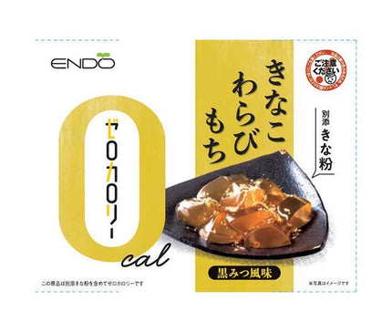 Endo Seian Zéro Calorie Kinako Warabimochi 108g x 24 (6 x 4) morceaux 