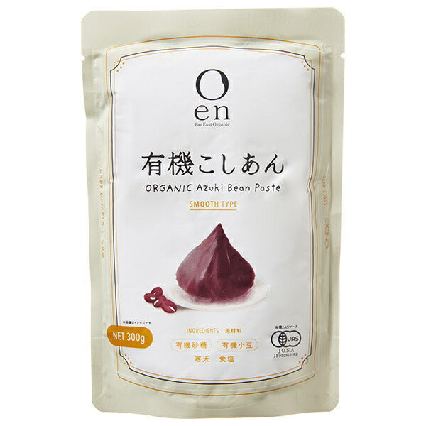 Endo Seian en organic strained bean paste 300g x 20 (5 x 4) bags [shipped in Japan]