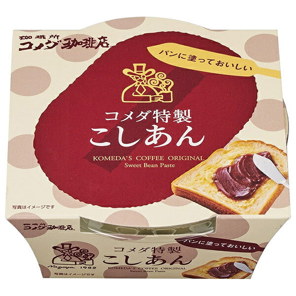 遠藤製餡 コメダ特製 こしあん 270g×6個入【日本出荷】