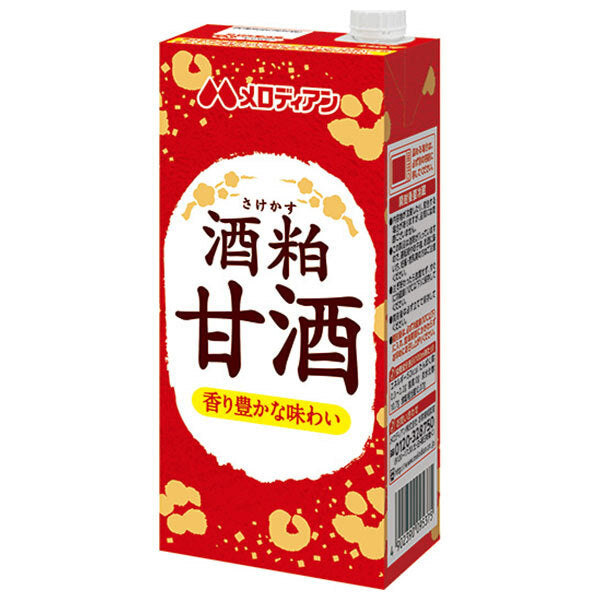 Melodian Sake Kasu Amazake 1000ml paquet papier x 6 pièces 