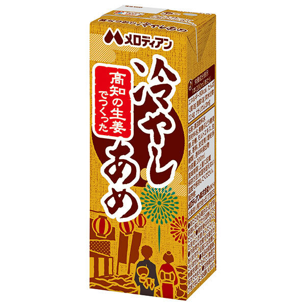 Melodian Chilled Ame 200ml paper pack x 24 bottles [shipped in Japan]