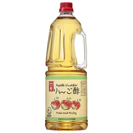Uchibori Jozo Apple Vinegar 1800ml PET bottles x 6 bottles [Shipped in Japan]