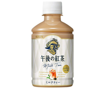 Kirin Afternoon Tea Thé au lait chaud et froid Bouteilles PET de 280 ml x 24 bouteilles