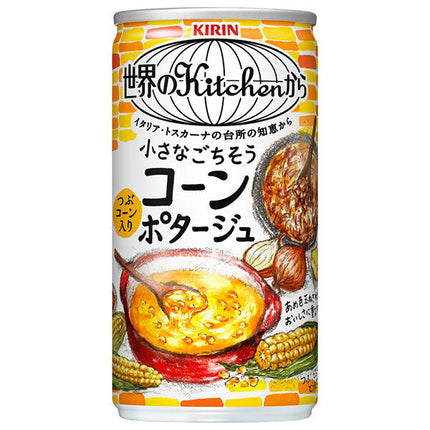 Kirin From Kitchen Around the World Petit potage de maïs festif, boîte de 185 g x 30 pièces 