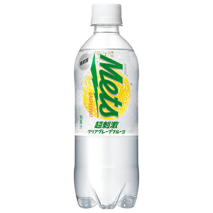 Kirin Mets Super Stimulating Clear Grapefruit [For hand sale] 480ml plastic bottle x 24 pieces [Shipped in Japan]