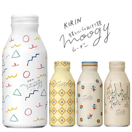 Kirin Ginger and Herb Warm Barley Tea Moogy Nice to meet you BOX 375g bottle can x 24 pieces [Shipped in Japan]