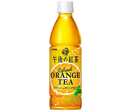 Kirin Afternoon Tea Refresh Orange Tea Bouteilles en plastique de 430 ml x 24 pièces 