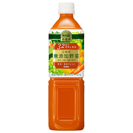 Kirin Koiwai Additive-free vegetables 32 types of vegetables and fruits 930g plastic bottles x 12 bottles [shipped in Japan]