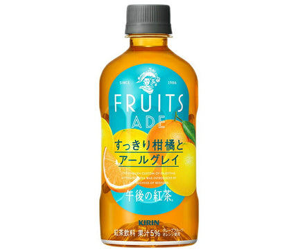 Kirin Afternoon Tea FRUITS ADE Refreshing Citrus and Earl Grey 400ml PET Bottle x 24 Bottles 