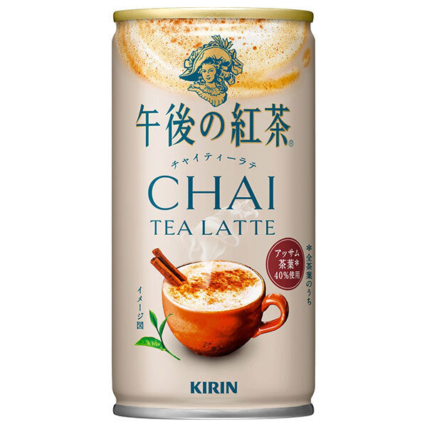 Kirin Afternoon Tea Chai Tea Latte 185g can x 30 bottles [Shipped in Japan]