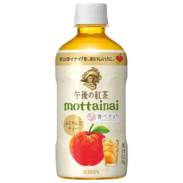 Kirin Afternoon Tea Mottainai Fuji Apple Tea 400ml PET bottles x 24 pieces [Shipped in Japan]
