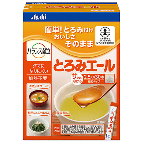 Asahi Group Foods Thick Ale 2.5g x 30 bottles x 12 boxes [shipped in Japan]