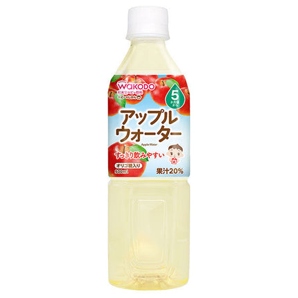 Asahi Foods Group Eau de pomme Wakodo Baby's Time Bouteille PET de 500 ml x 24 bouteilles 