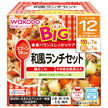 Wakodo BIG size nutrition marche Japanese style lunch set 190g (110g+80g) x 24 pieces [shipped in Japan]