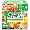 Wakodo BIG size nutrition marche crushed corn cream stew bento 210g (130g+80g) x 24 pieces [shipped in Japan]
