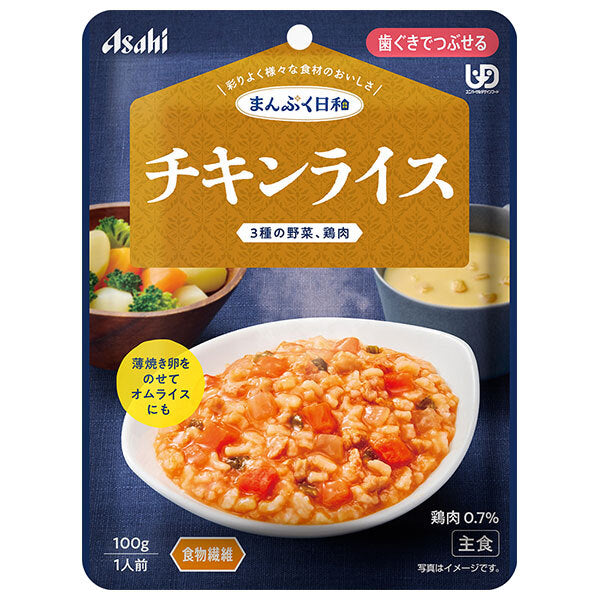 アサヒグループ食品 まんぷく日和 チキンライス 100g×24袋入【日本出荷】