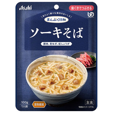 Asahi Group Foods Manpuku Weather Soki Soba 100g x 24 bags [shipped in Japan]