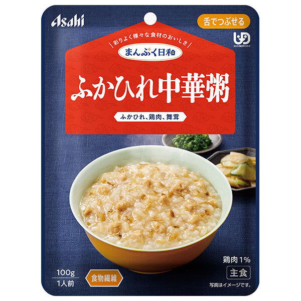 Asahi Group Foods Manpuku Biyori Shark Fin Chinese Porridge 100g x 24 bags [Shipped in Japan]