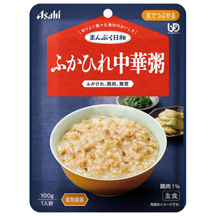 アサヒグループ食品 まんぷく日和 ふかひれ中華粥 100g×24袋入【日本出荷】