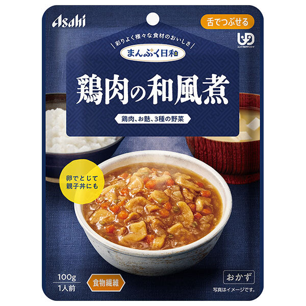 Asahi Group Foods Manpuku Biyori Japanese style boiled chicken 100g x 24 bags [shipped in Japan]