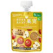 アサヒグループ食品 そのままBABY 果実 りんご 70gパウチ×24本入【日本出荷】