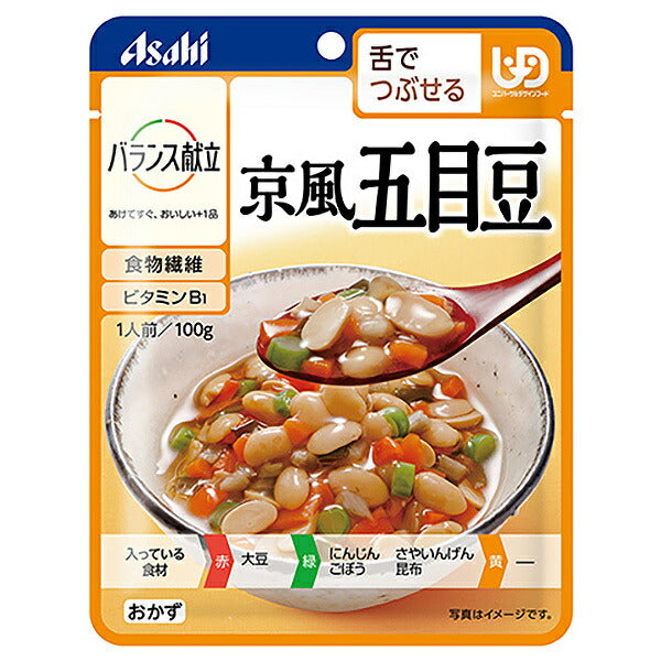 アサヒ食品グループ バランス献立 京風五目豆 100g×24袋入