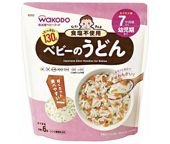 Wakodo Rakuraku Manma Baby Udon 130g x 12 bags [shipped in Japan]