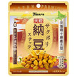 カンロ サクポリ納豆スナック 旨みしょうゆ味 21g×10袋入