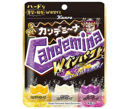 Kanro Kandemina Gummy W Impact 72g x 6 bags 