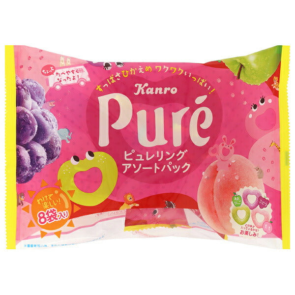 Kanro Pureing Assorted Pack 102g x 16 bags 