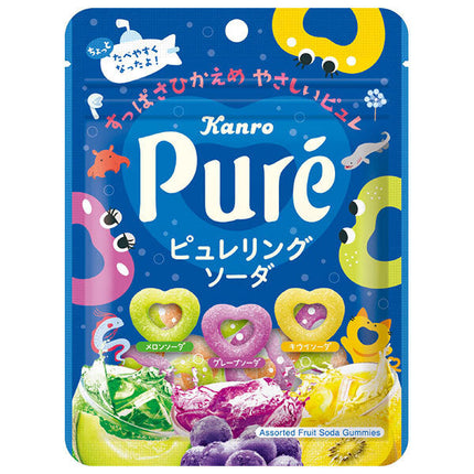 Kanro Purering Soda 63g x 6 bags [shipped in Japan]