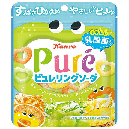 Kanro Purering Soda 63g x 6 bags [shipped in Japan]
