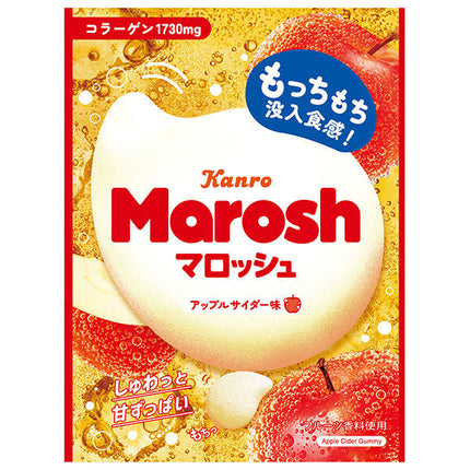 Kanro Marosh Apple Cider Flavor 46g x 6 bags [Shipped in Japan]