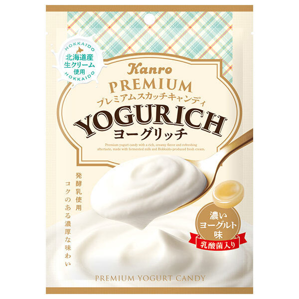 Kanro Yogrich Candy 66g x 6 bags [shipped in Japan]