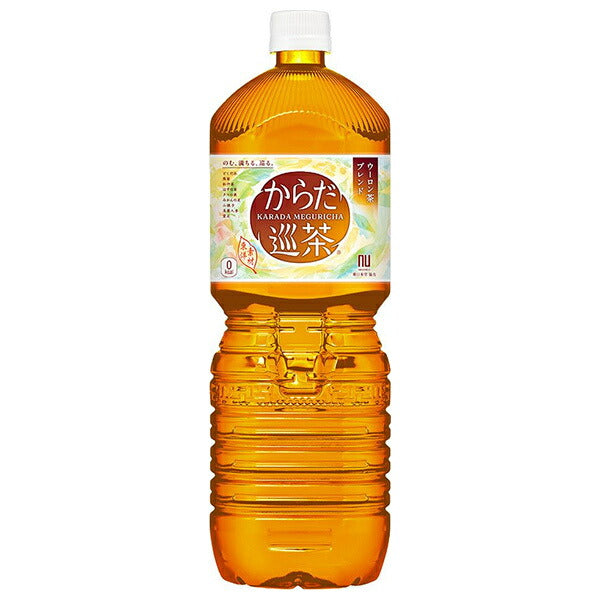 Coca-Cola Karada Meguricha 2L plastic bottles x 6 bottles [shipped in Japan]