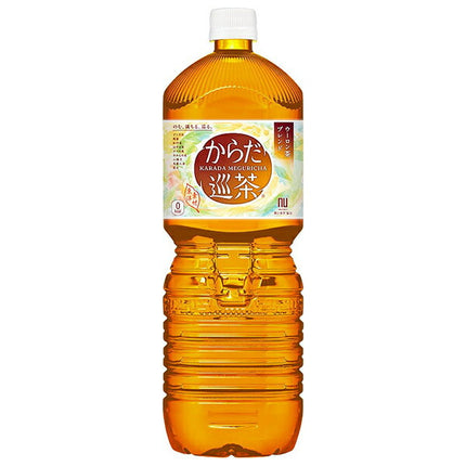 Coca-Cola Karada Meguricha 2L plastic bottles x 6 bottles [shipped in Japan]