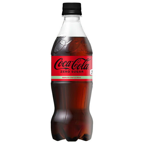 Coca-Cola Coca-Cola Zero Sugar 500ml plastic bottle x 24 bottles [shipped in Japan]