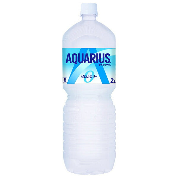 Coca-Cola Aquarius Zero 2L plastic bottles x 6 bottles [shipped in Japan]