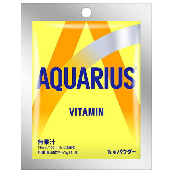 Coca-Cola Aquarius 1 jour poudre multivitaminée 1L 51g x 30 sachets 