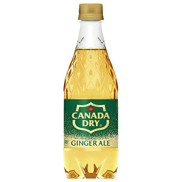 Coca-Cola Canada Dry Ginger Ale 500ml PET Bottles x 24 [Ships from Japan]