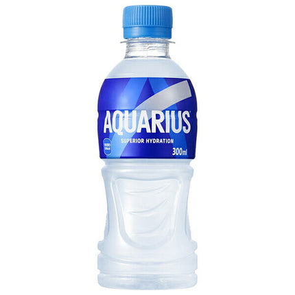 Coca-Cola Aquarius 300ml plastic bottle x 24 pieces [shipped in Japan]
